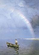 Nikolay Nikanorovich Dubovskoy The Rainbow oil painting on canvas
